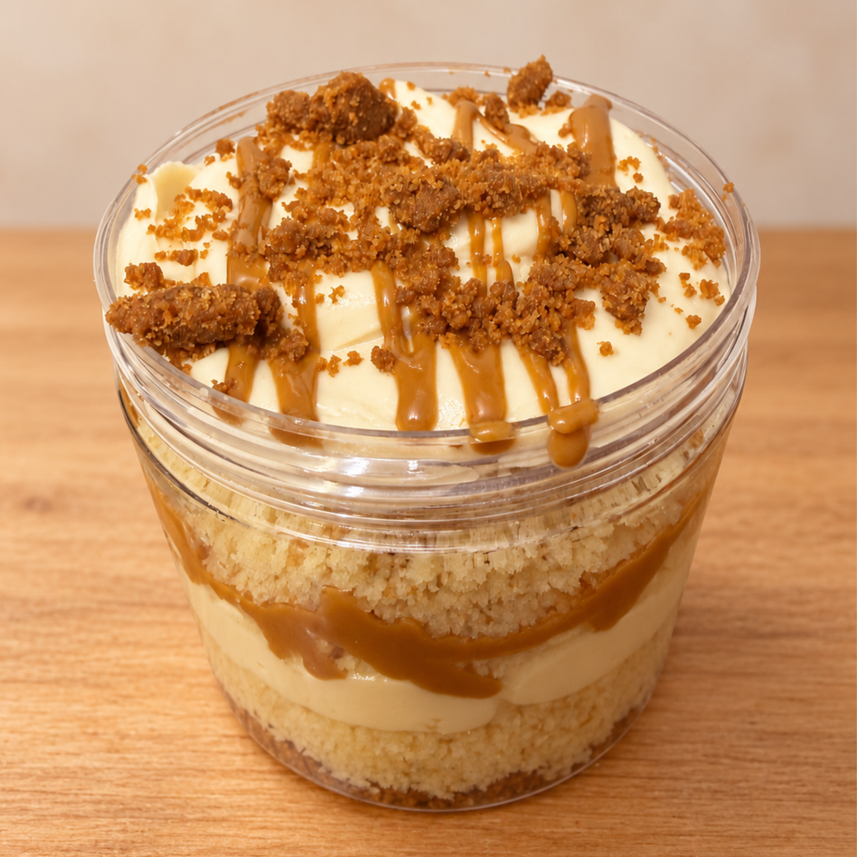 Cookie Butter Cake Jar