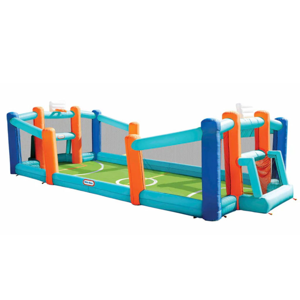 Sports Arena Court Rental (Basketball + Soccer Combo)