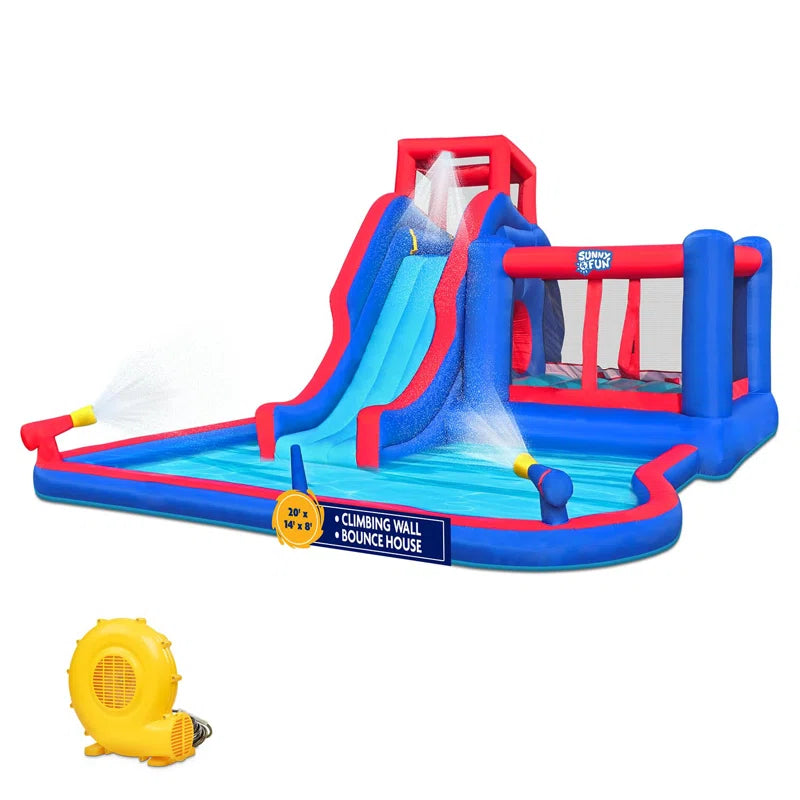 Splash Zone Water Slide Combo