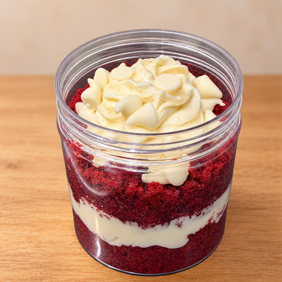 Red Velvet Cake Jar